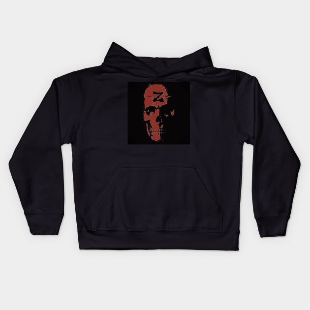 Zombie Skulls Unite! Kids Hoodie by SoWhat